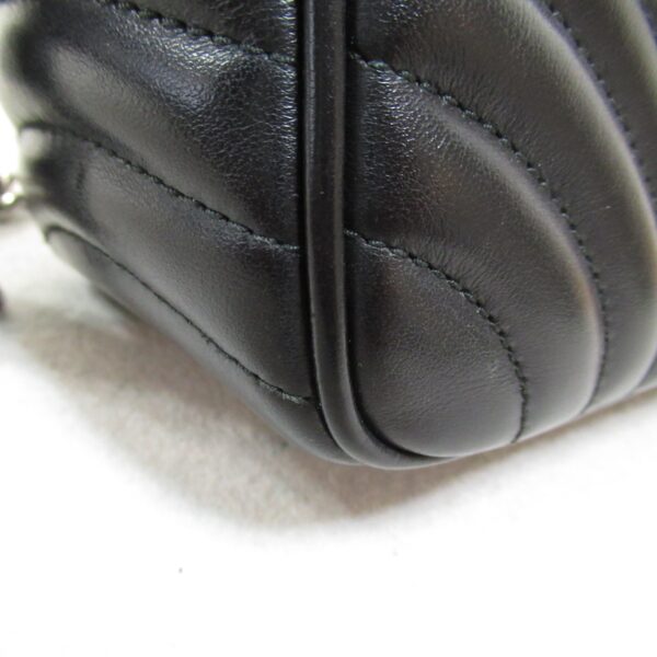 2101217805889 7 Prada Chain Shoulder Bag Leather Black