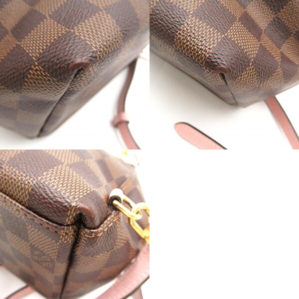 2101217805902 13c Louis Vuitton Clapton Rucksack Backpack Damier Brown Pink