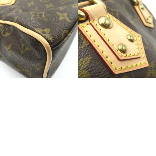 2101217805933 13c Louis Vuitton Manhattan Handbag Monogram Brown