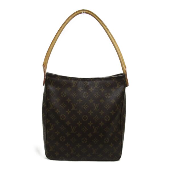 2101217806107 3 Louis Vuitton Looping Shoulder Bag Monogram Brown