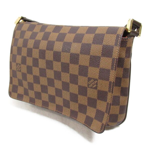 2101217806381 4 Louis Vuitton Musette Tango Long Shoulder Bag Damier Brown