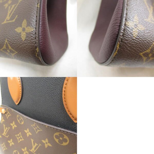 2101217806466 7c Louis Vuitton Fold Tote Shoulder Bag Monogram Brown