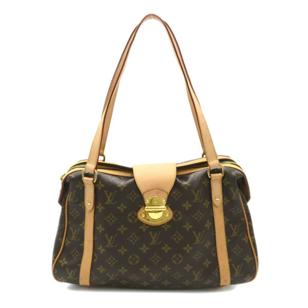 2101217806558 1 Louis Vuitton Stresa Shoulder Bag Monogram Brown