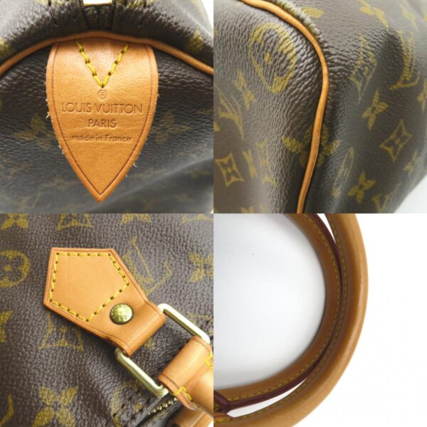 2101217806589 10c Louis Vuitton Speedy Handbag Monogram Brown