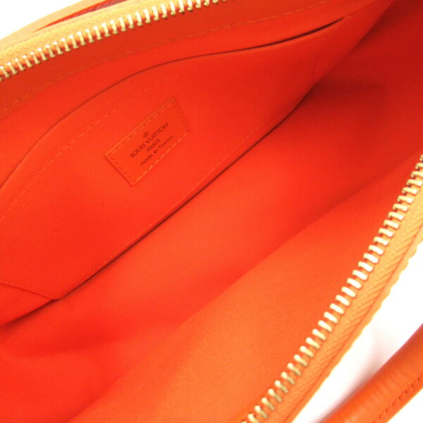 2101217807548 6 Louis Vuitton DAnura Shoulder Bag Leather Epi Orange