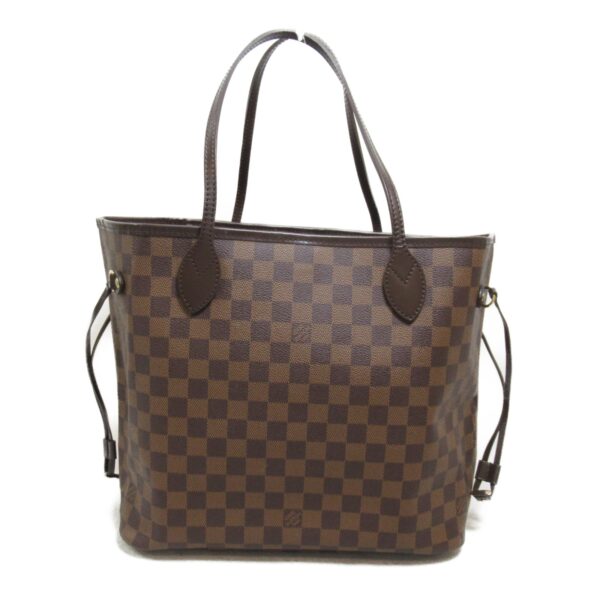 2101217808095 2 Louis Vuitton Neverfull Tote Bag Damier Brown