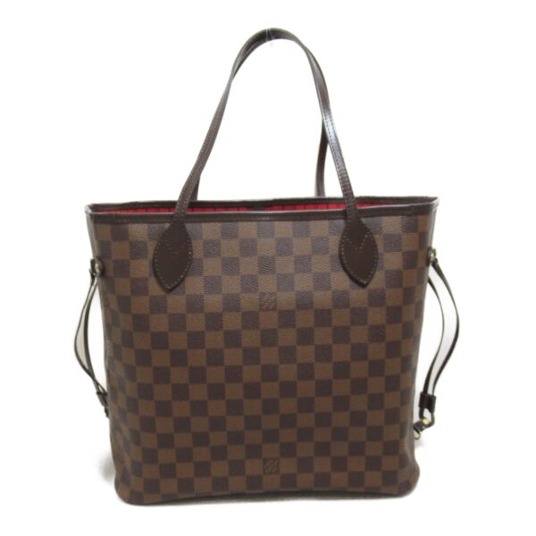 2101217808095 3 Louis Vuitton Neverfull Tote Bag Damier Brown