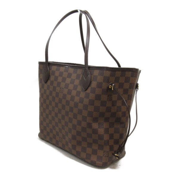 2101217808095 4 Louis Vuitton Neverfull Tote Bag Damier Brown