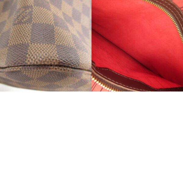 2101217808095 7c Louis Vuitton Neverfull Tote Bag Damier Brown