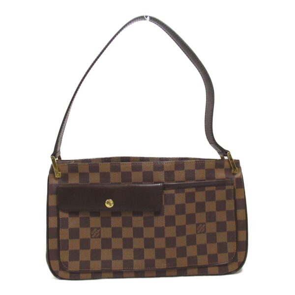 2101217808101 2 Louis Vuitton Aubagne Shoulder Bag Damier Brown