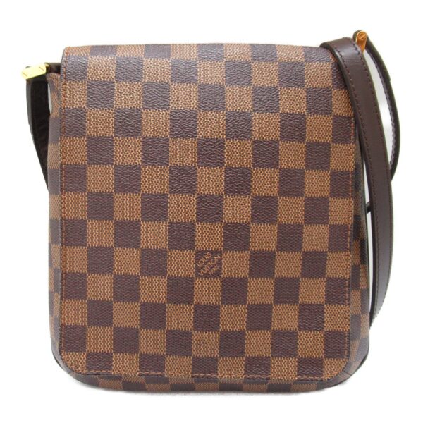 2101217808118 3 Louis Vuitton Musette Salsa Long Shoulder Bag Damier Brown