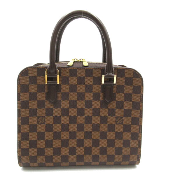 2101217808217 1 Louis Vuitton Triana Handbag Damier Brown