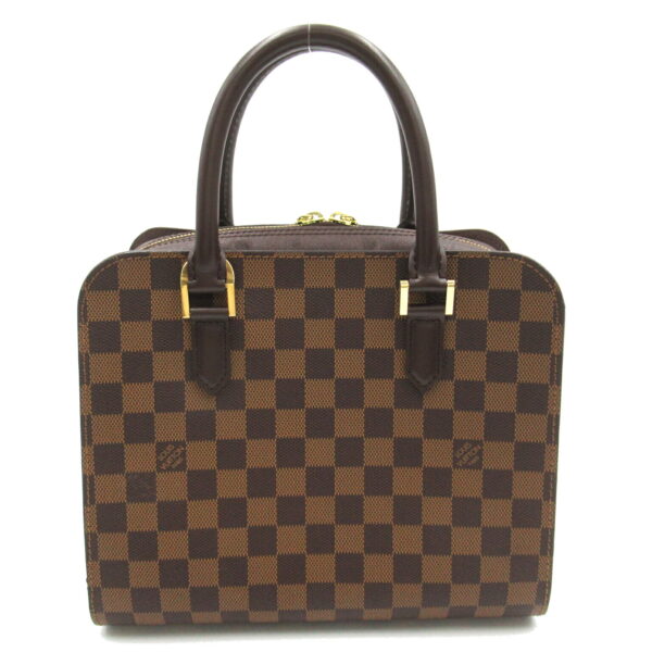 2101217808217 2 Louis Vuitton Triana Handbag Damier Brown