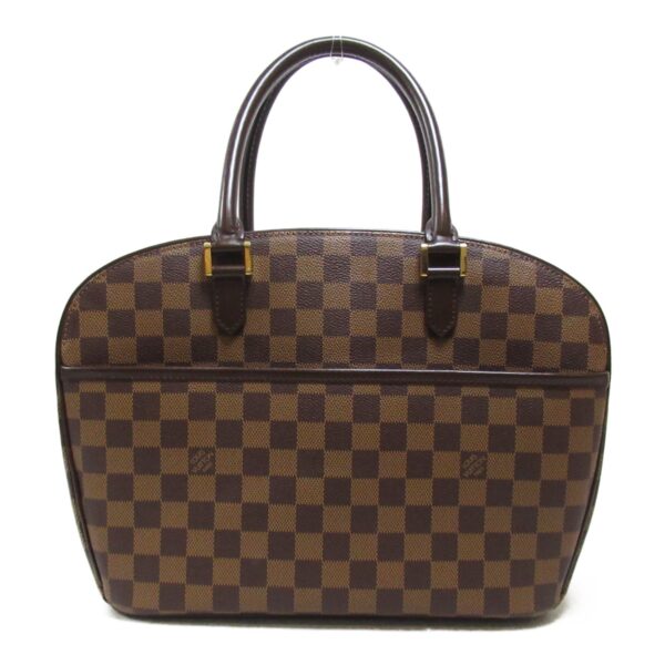 2101217808231 2 Louis Vuitton Saria Handbag Damier Brown