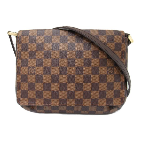 2101217808811 3 Louis Vuitton Musette Tango Long Shoulder Bag Damier Brown