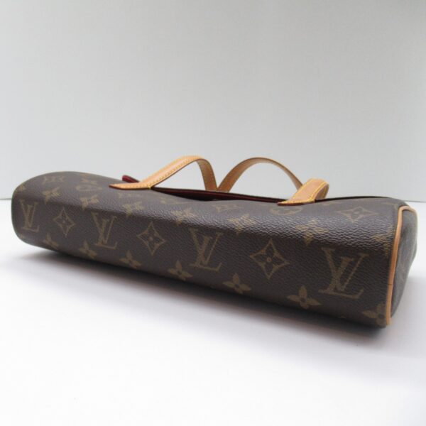 2101217818490 6 Louis Vuitton Sonatine Handbag Monogram Brown