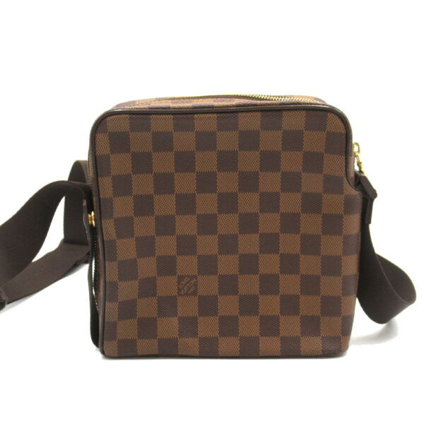 2101217818698 2 Louis Vuitton Olaf Shoulder Bag Damier Brown