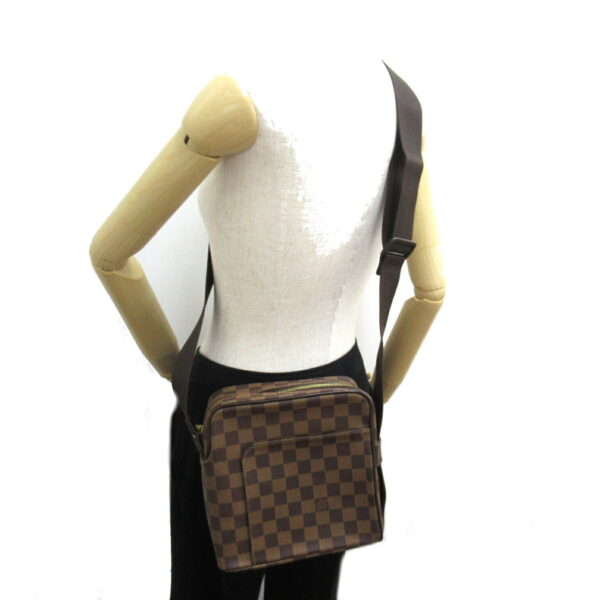 2101217818698 5 Louis Vuitton Olaf Shoulder Bag Damier Brown