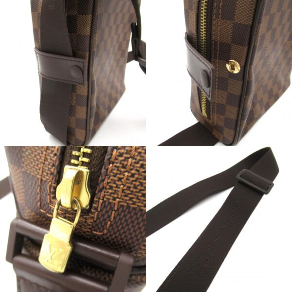 2101217818698 9c Louis Vuitton Olaf Shoulder Bag Damier Brown