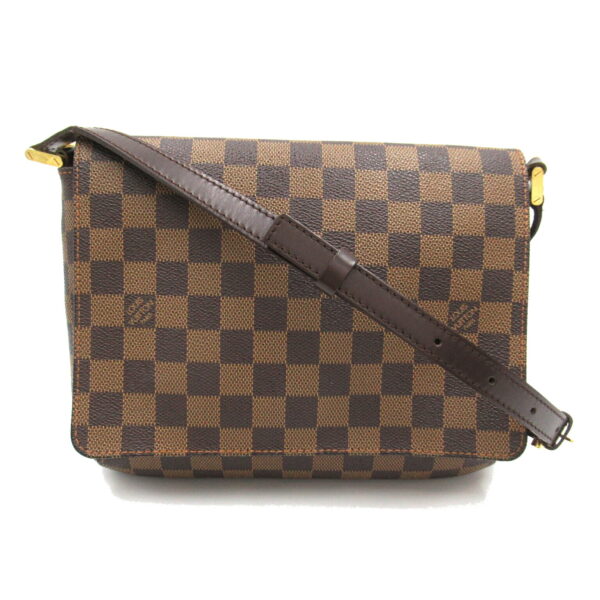 2101217826204 1 Louis Vuitton Musette Tango Long Shoulder Bag Damier Brown