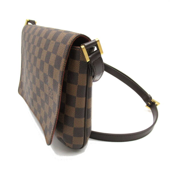 2101217826204 3 Louis Vuitton Musette Tango Long Shoulder Bag Damier Brown