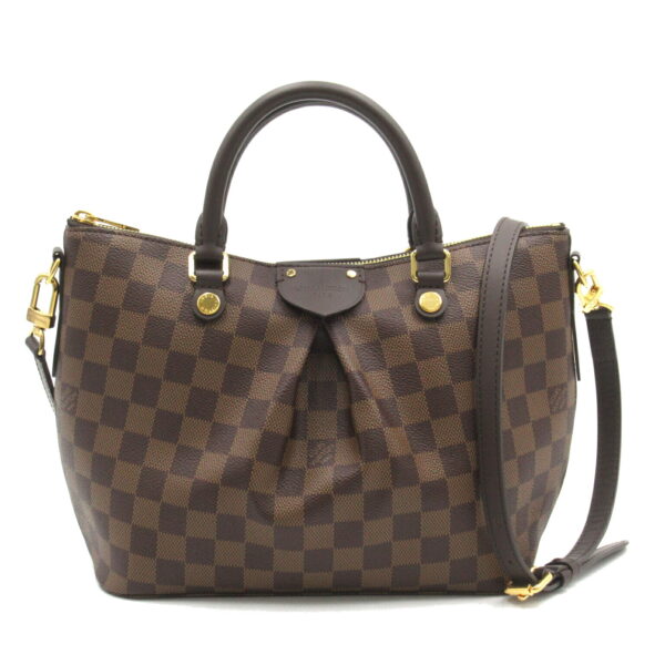 2101217826334 1 Louis Vuitton Sienna 2way Shoulder Bag Damier Brown