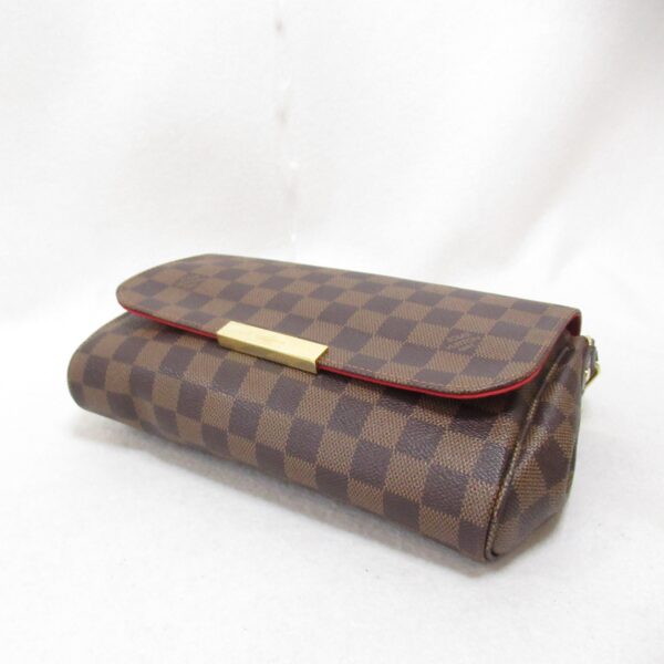 2101217828345 5 Louis Vuitton Favorite MM Shoulder Bag Damier Brown