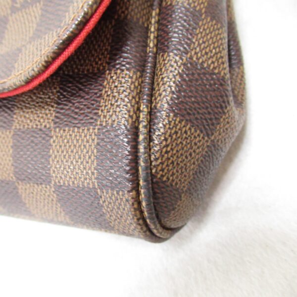 2101217828345 6 Louis Vuitton Favorite MM Shoulder Bag Damier Brown