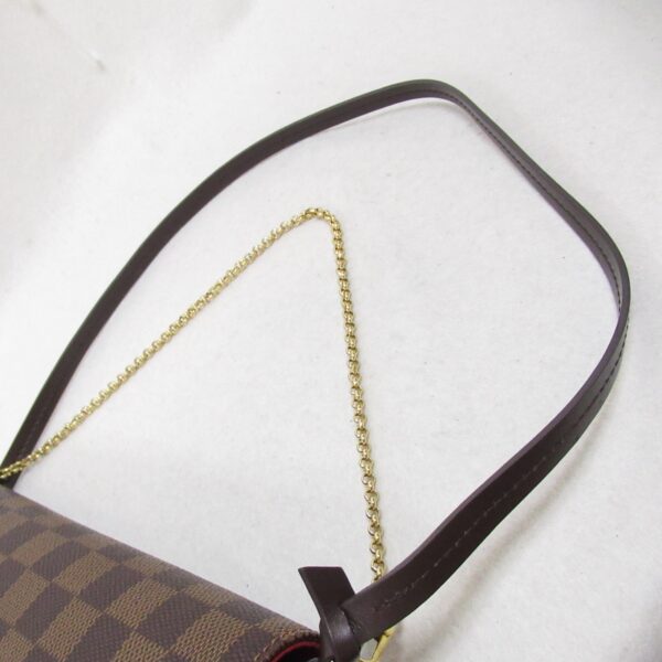 2101217828345 8 Louis Vuitton Favorite MM Shoulder Bag Damier Brown