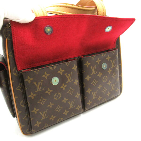 2101217833141 4 Louis Vuitton Multiple City Shoulder Bag Monogram Brown