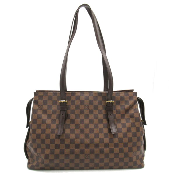 2101217833981 2 Louis Vuitton Chelsea Tote Bag Damier Brown