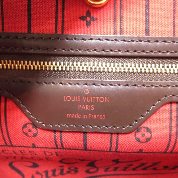 2101217834049 10 Louis Vuitton Neverfull Tote Bag Damier Brown