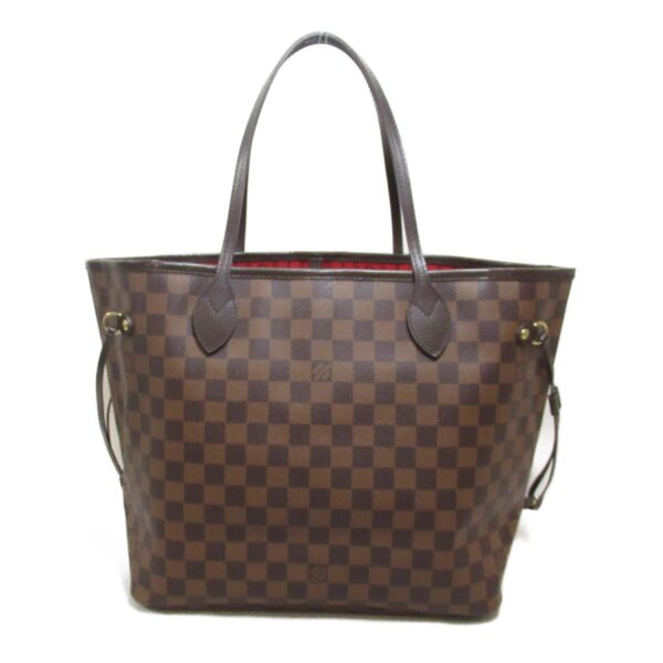 2101217834049 3 Louis Vuitton Neverfull Tote Bag Damier Brown