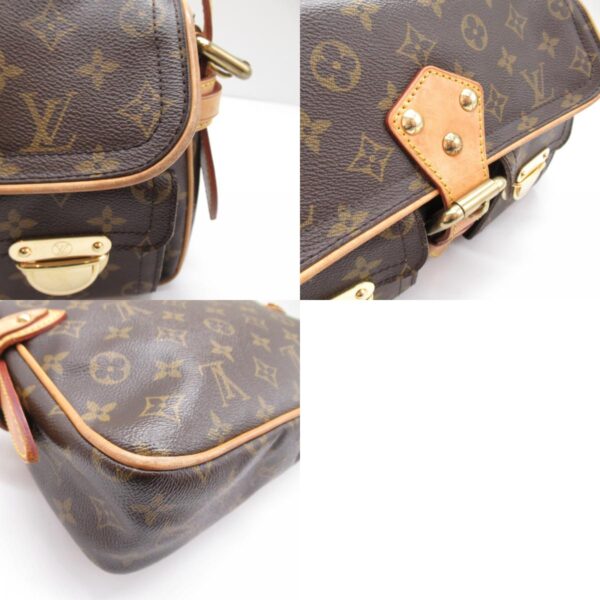 2101217834155 12c Louis Vuitton Hudson Shoulder Bag Monogram Brown