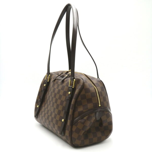 2101217834711 3 Louis Vuitton Rivington Shoulder Bag Damier Brown