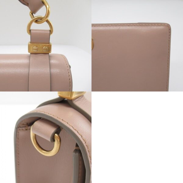 2101217837347 10c Chloe Leather Shoulder Bag Beige