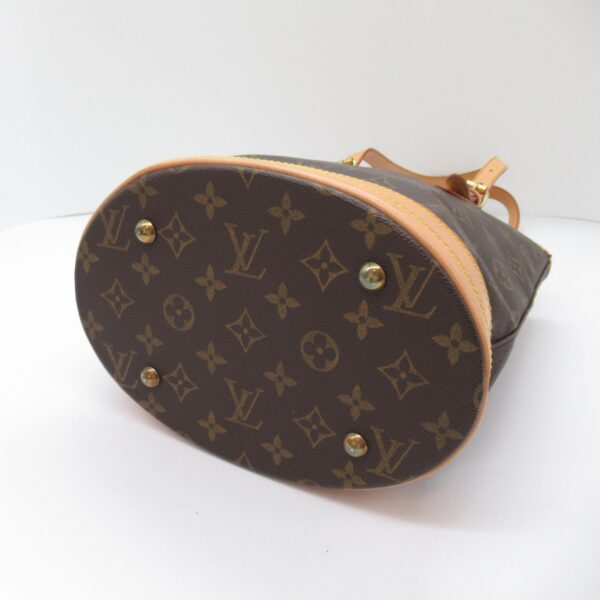 2101217841375 6 Louis Vuitton Bucket Tote Bag Monogram Brown