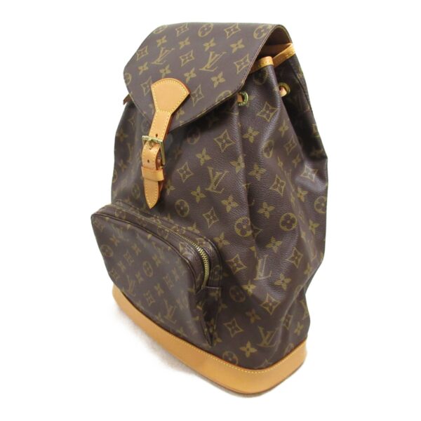 2101217841818 4 Louis Vuitton Montsouris Rucksack Backpack Monogram Brown