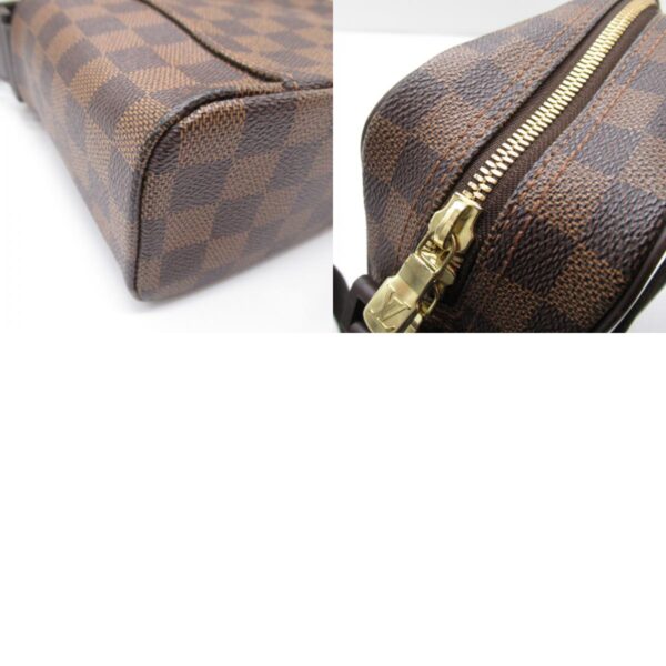 2101217841887 10c Louis Vuitton Olaf Shoulder Bag Damier Brown