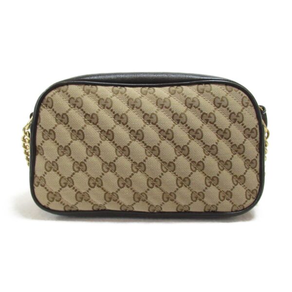 2101217841962 3 Gucci GG Marmont Shoulder Bag Black Beige