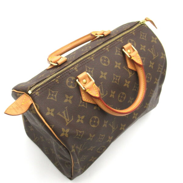 2101217842006 4 Louis Vuitton Speedy Handbag Monogram Brown