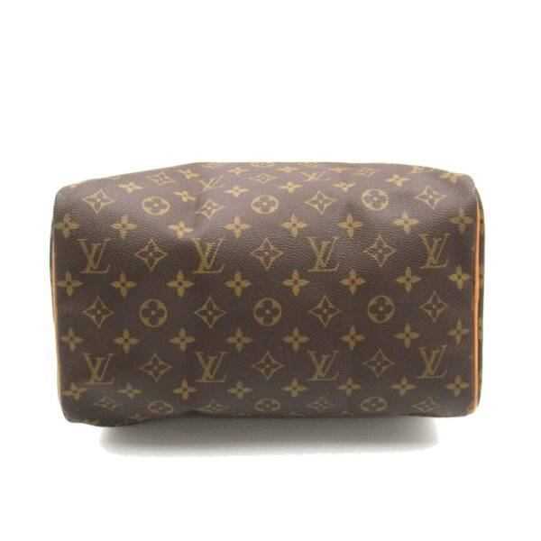 2101217842006 5 Louis Vuitton Speedy Handbag Monogram Brown