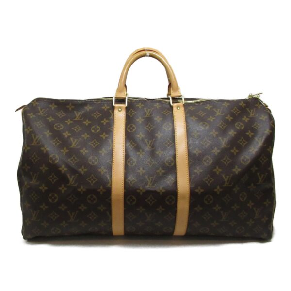 2101217842211 2 Louis Vuitton Keepall Bag Monogram Brown