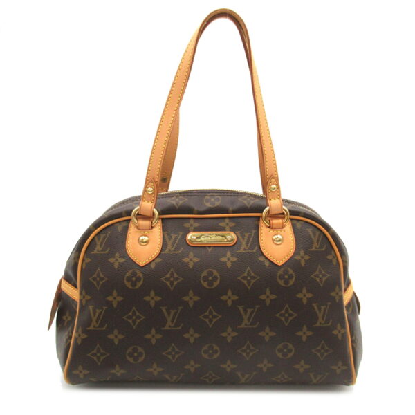 2101217842464 1 Louis Vuitton Montorgueil Shoulder Bag Monogram Brown