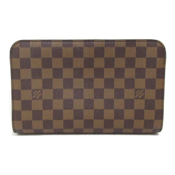 2101217842495 3 Louis Vuitton Saint Louis Clutch Bag Damier Brown