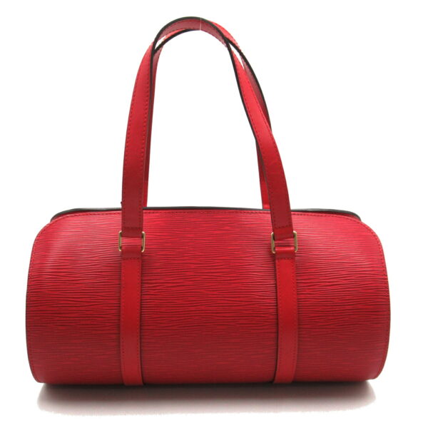 2101217842761 3 Louis Vuitton Soufflot Handbag Leather Epi Red