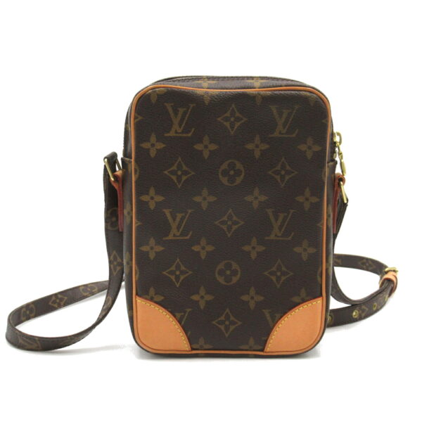 2101217842969 2 Louis Vuitton Danube Shoulder Bag Monogram Brown