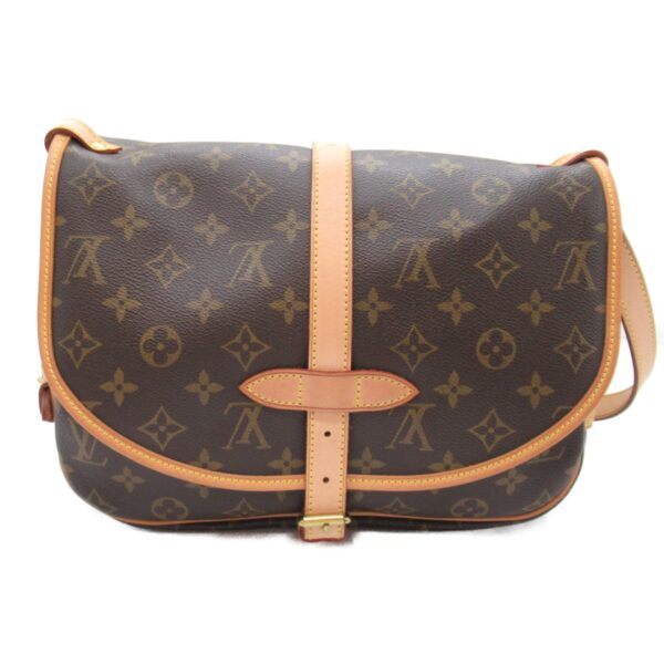 2101217845250 5 Louis Vuitton Saumur Shoulder Bag Monogram Brown