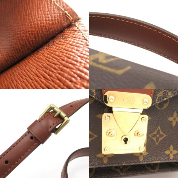 2101217845281 9c Louis Vuitton Monceau Shoulder Bag Monogram Brown