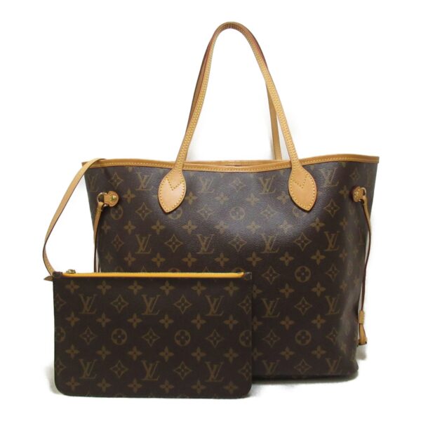 2101217845298 2 Louis Vuitton Neverfull Tote Bag Monogram Brown